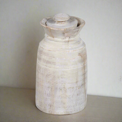 Indian Vintage large Ukhali Pot 2