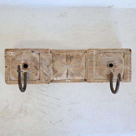 Rustic Antique Style Double Wall Hook – HeritageHome