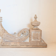 Indian carved brackets set/2 294593