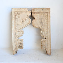 Indian carved brackets set/2 304188