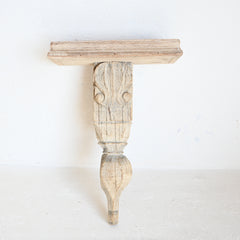 Carved Indian Timber Wall Shelf 302270