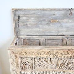 Reclaimed Timber box Console 300555